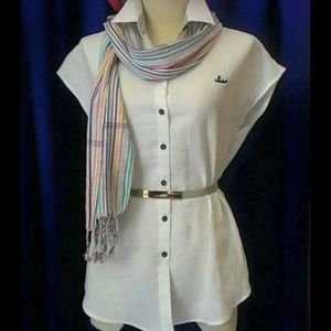 Handwoven cotton scarves